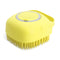 Pet Dog Shampoo Massager Brush Cat Massage Comb Grooming Scrubber Shower Brush for Bathing Short Hair Soft Silicone Brushes